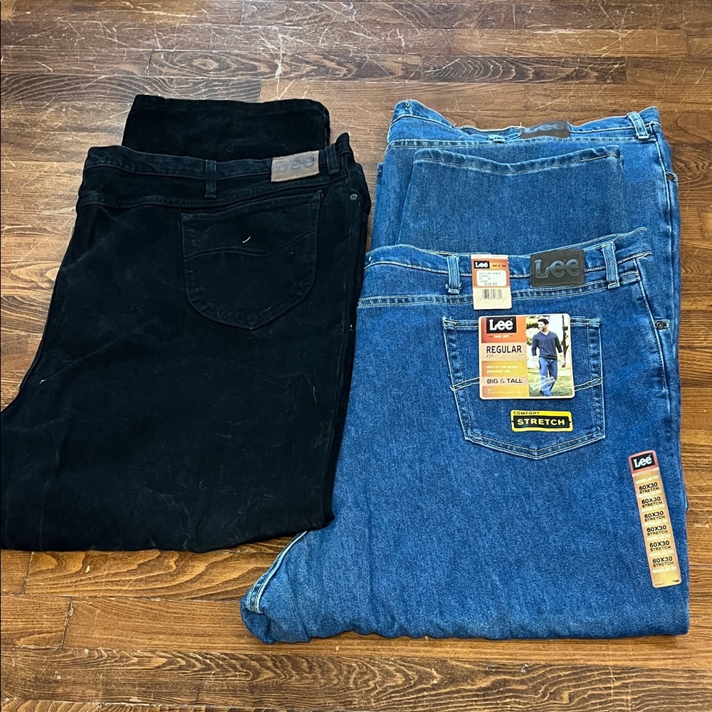 Lee Black and Blue Denim Trio